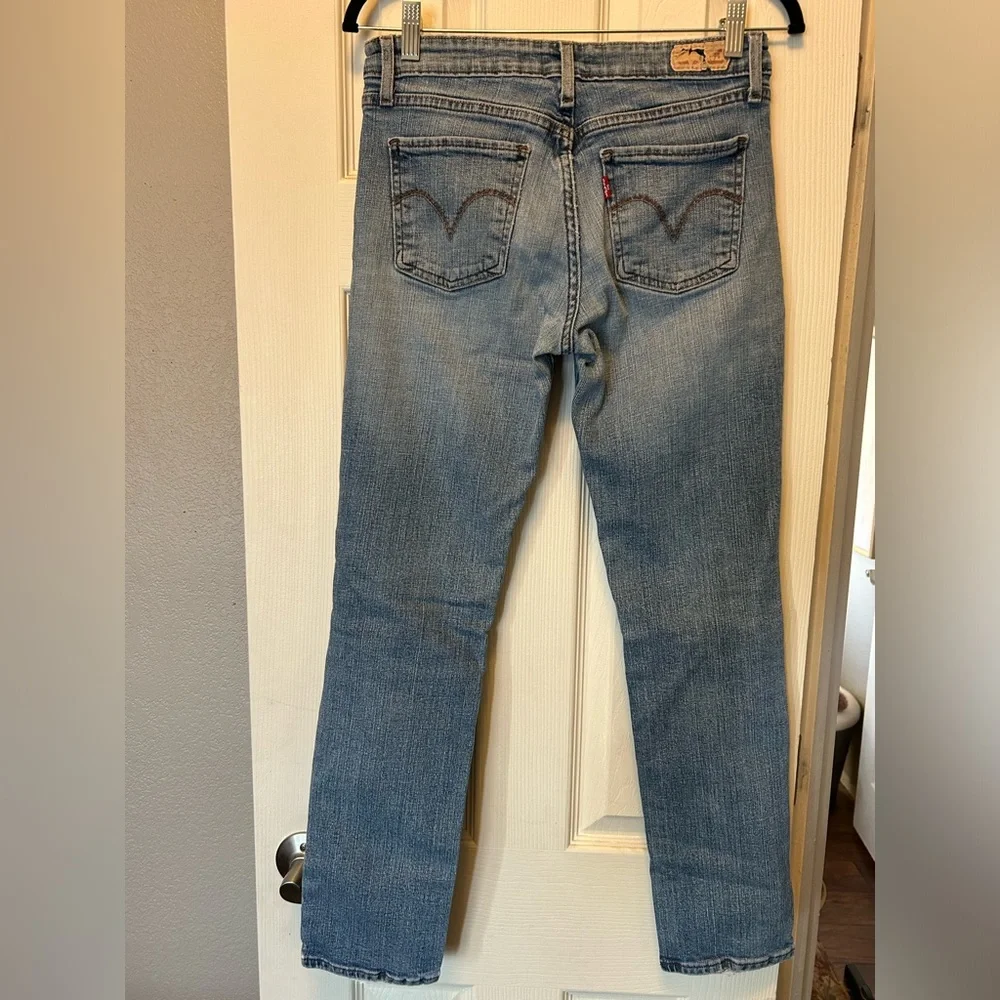 Levi's Mid Rise Fitted Skinny Jeans Sz 8